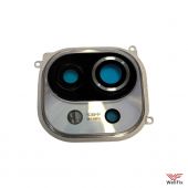 Изображение Стекло камеры для Xiaomi 11 белое (оригинал)