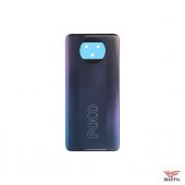 Изображение Задняя крышка для Xiaomi Poco X3 Pro черная (оригинал)