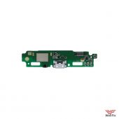 Изображение Шлейф (плата) для Xiaomi Redmi 3S на разъем зарядки / микрофон (оригинал)