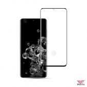 Изображение Защитное 5D стекло для Samsung Galaxy S20 Ultra черное