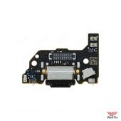 Изображение Шлейф (плата) для Xiaomi Mi 11 Lite 5G NE на разъем зарядки / микрофон (оригинал)