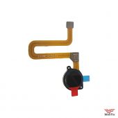 Изображение Шлейф для Xiaomi Poco C40 на сканер отпечатка пальца черный (оригинал)