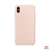 Изображение Силиконовый чехол для iPhone XS Max бледно-розовый