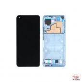 Изображение Дисплей Xiaomi Mi 11 в сборе синий (оригинал)