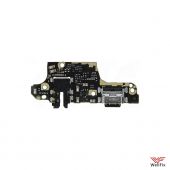 Изображение Шлейф (плата) для Xiaomi Poco X3 NFC на разъем зарядки / микрофон (оригинал)