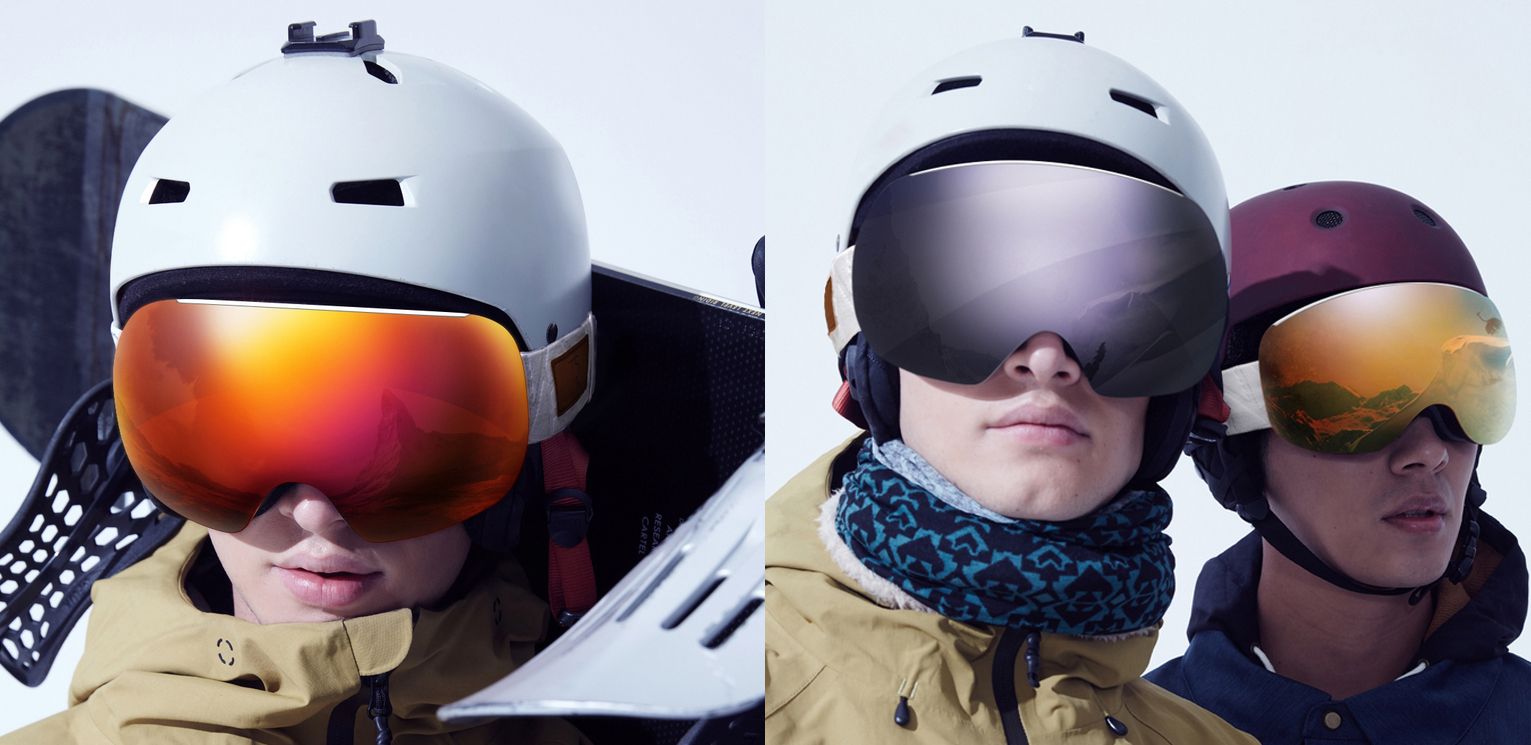 Горнолыжная маска Xiaomi TS Turok Steinhardt Double Spherical Goggles внешний вид