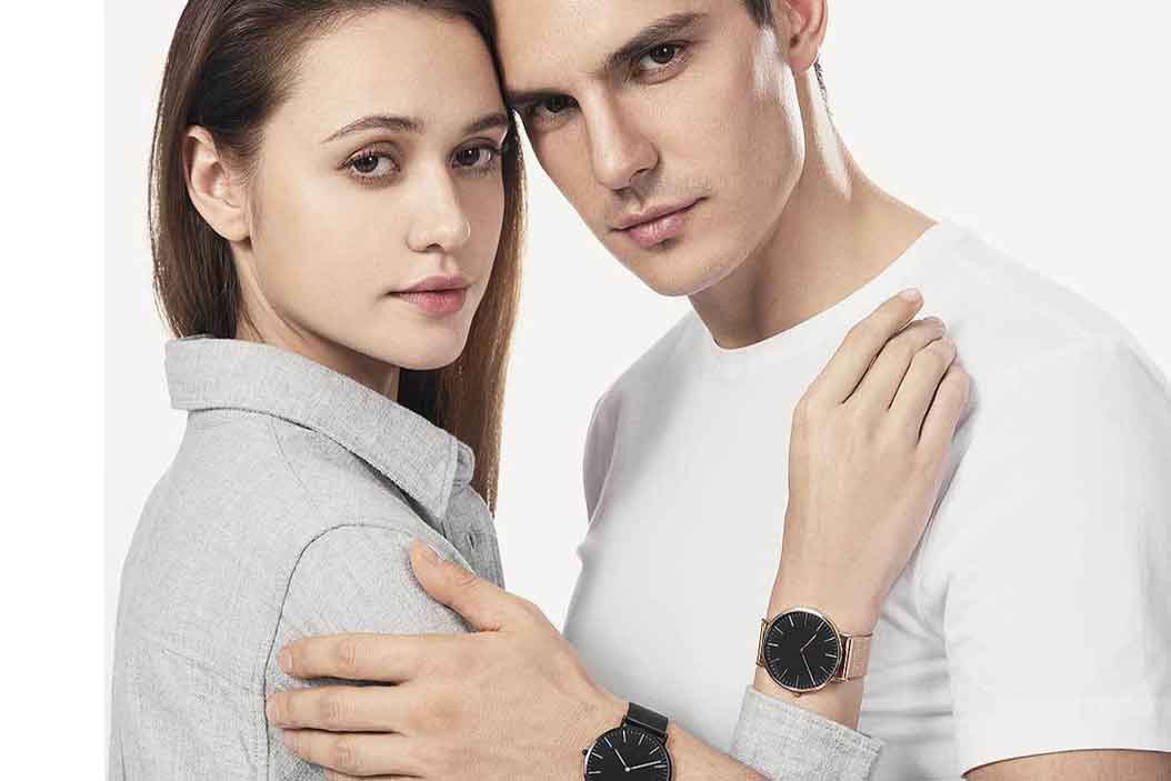 Xiaomi TwentySeventeen Lightweight ultra-thin Watch серого цвета W004Q