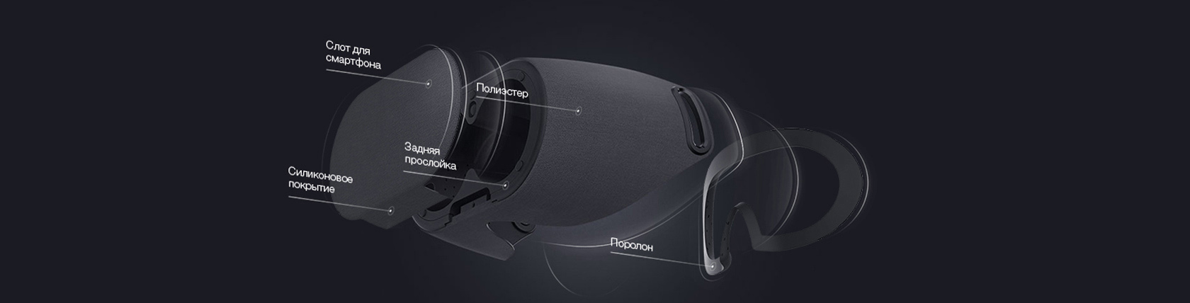 Очки виртуальной реальности Xiaomi Mi VR Play 2 плюсы
